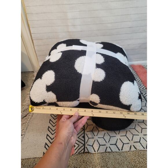 Disney Mickey Mouse Black White Decorative Pillow Set - Picture 12 of 15